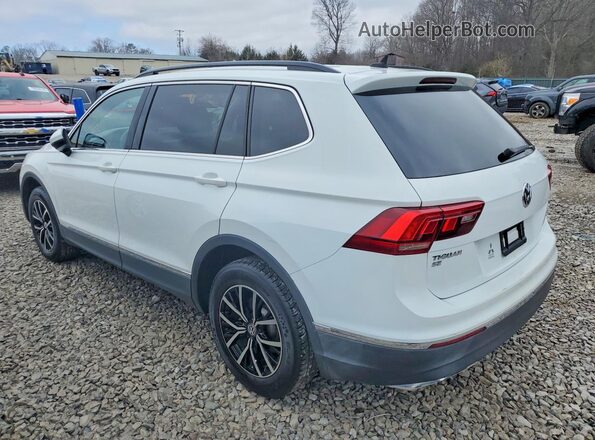 3VV2B7AX5MM079788 2021 VOLKSWAGEN TIGUAN Белый Задняя правая четверть