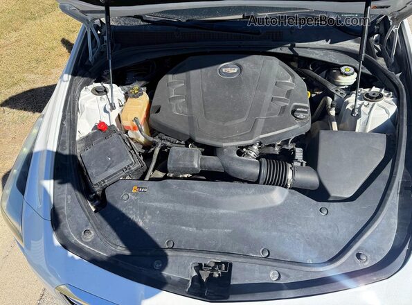 1G6AX5SS3K0143154 2019 CADILLAC CTS Белый Вид панели приборов