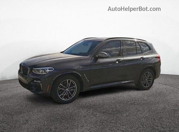 5UXTS3C56K0Z09071 2019 BMW X3 Черный Задняя правая четверть