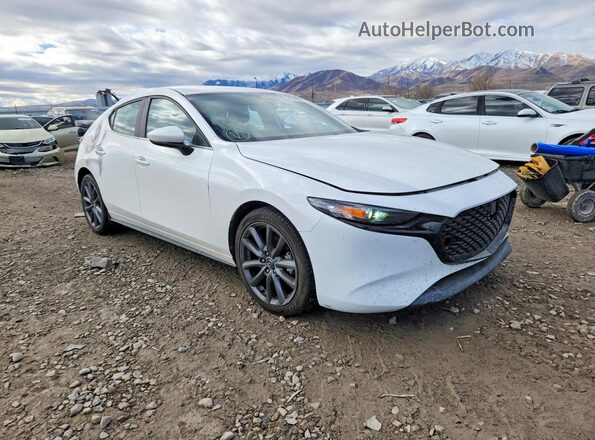 JM1BPAMM5K1118615 2019 MAZDA 3 White წინა ხედი