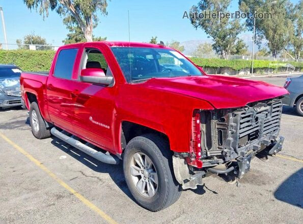 3GCPCREC9JG584585 2018 CHEVROLET SILVERADO Red Vista tres cuartos delantera izquierda