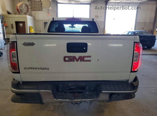 1GTH5BEA4G1103203 2016 GMC CANYON Белый Вид салона спереди
