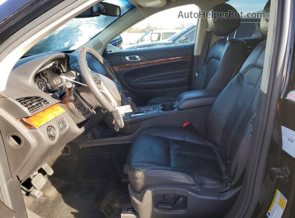 2LMHJ5AT1KBL01593 2019 LINCOLN MKT Черный Вид панели приборов