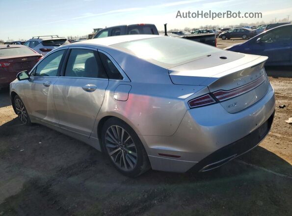 3LN6L5A96HR657467 2017 LINCOLN MKZ Серебряный Задняя правая четверть