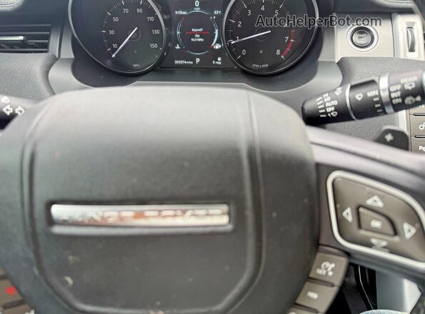 SALVP2RX1KH347850 2019 LAND ROVER RANGE Белый Вид щитка приборов