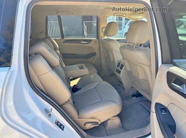 4JGDF6EE7GA661595 2016 MERCEDES-BENZ GL-CLASS White Widok komory silnika
