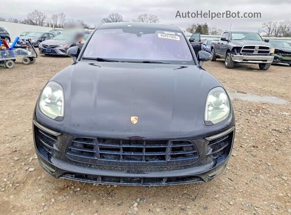 WP1AG2A56HLB55313 2017 PORSCHE MACAN Черный Вид сзади