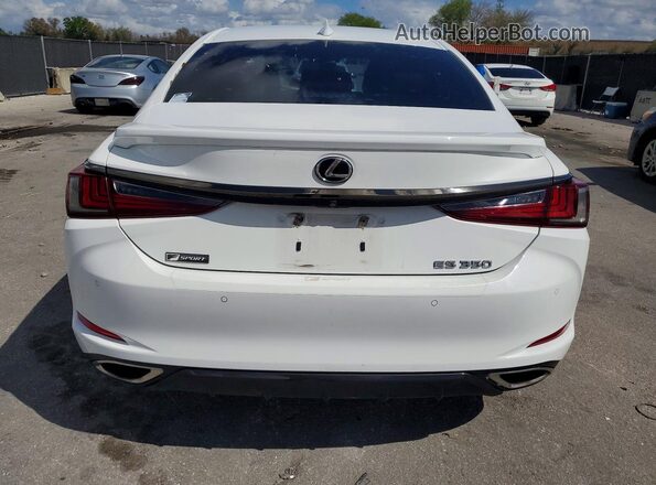 58ABZ1B10KU026821 2019 LEXUS ES Белый Вид салона спереди
