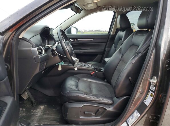 JM3KFACM0J1366734 2018 MAZDA CX-5 Gray Widok deski rozdzielczej