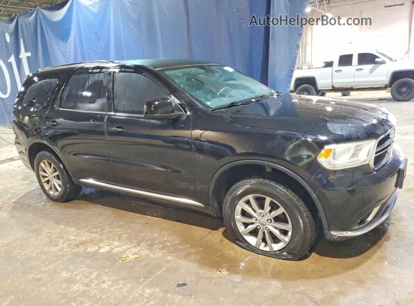 1C4RDJAG2HC950951 2017 DODGE DURANGO Черный Вид спереди