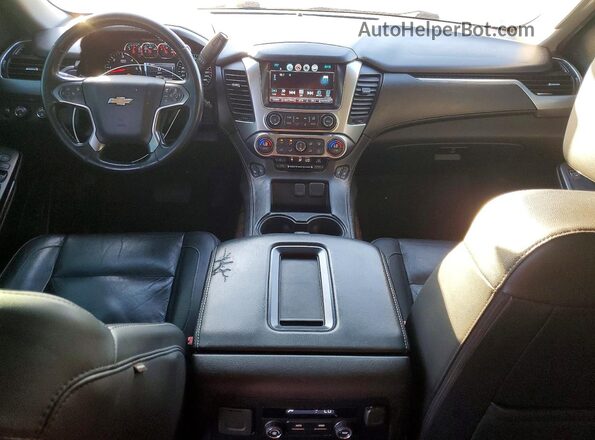 1GNSKHKC7LR251064 2020 CHEVROLET SUBURBAN Black ხელსაწყოთა პანელის ხედი