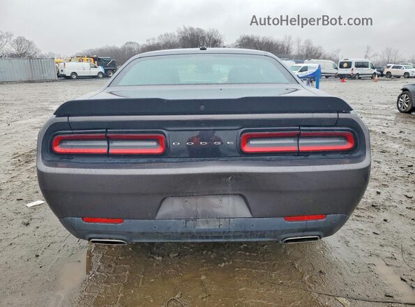2C3CDZJG2PH507137 2023 DODGE CHALLENGER Серый Вид салона спереди