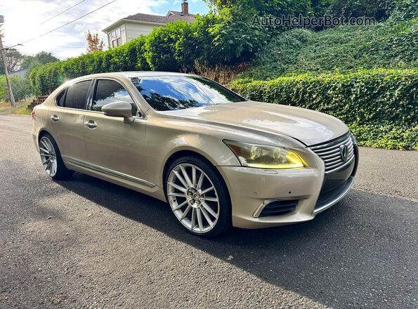 JTHBL5EF2H5143975 2017 LEXUS LS Золотой Задняя правая четверть