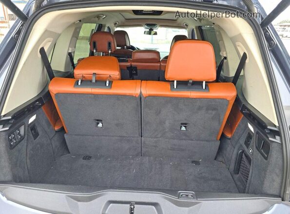 5UXCW2C52KLB43713 2019 BMW X7 Gray Widok naklejki z numerem VIN