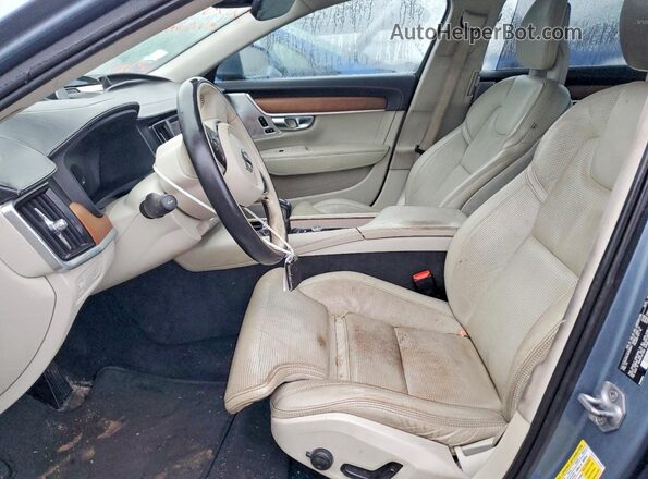 YV1A22ML9H1010847 2017 VOLVO S90 Синий Вид панели приборов