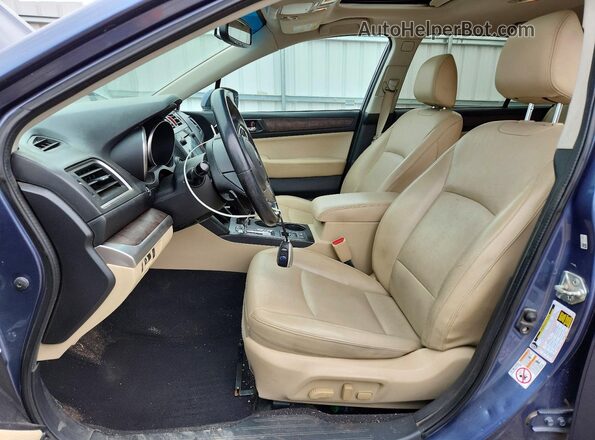 4S4BSBLC2G3236982 2016 SUBARU OUTBACK Синий Вид панели приборов