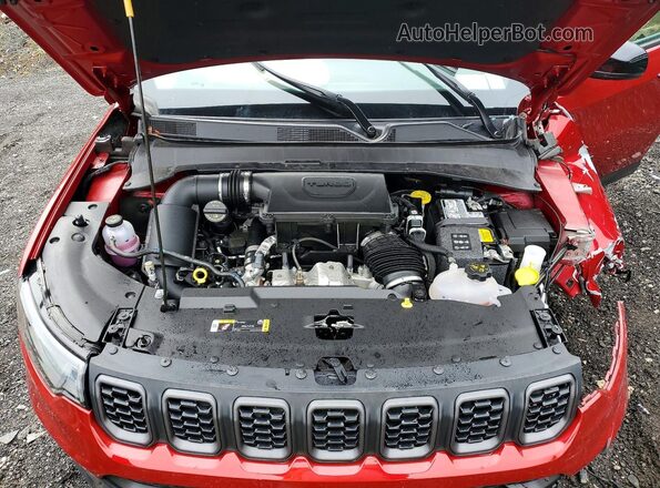 3C4NJDDNXST621879 2025 JEEP COMPASS Красный Вид подкапотного пространства