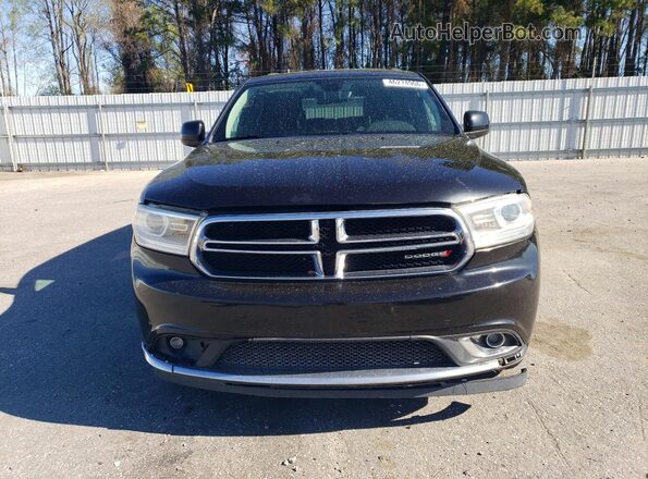 1C4RDJAG8GC354063 2016 DODGE DURANGO Черный Вид сзади