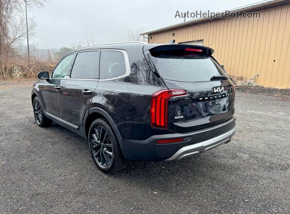 5XYP5DHC1NG217368 2022 KIA TELLURIDE Черный Передняя правая четверть