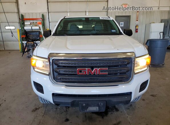 1GTH5BEA4G1103203 2016 GMC CANYON Белый Вид сзади