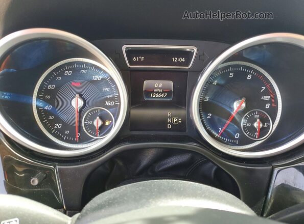 4JGDA5JB5GA687116 2016 MERCEDES-BENZ GLE Черный Вид задних сидений