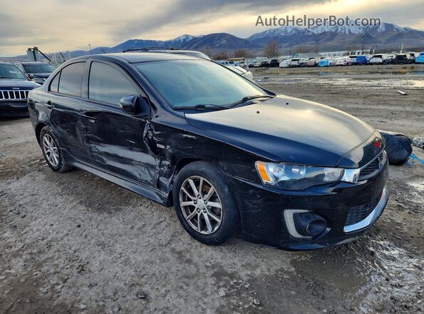 JA32U2FU5GU007868 2016 MITSUBISHI LANCER Черный Вид спереди