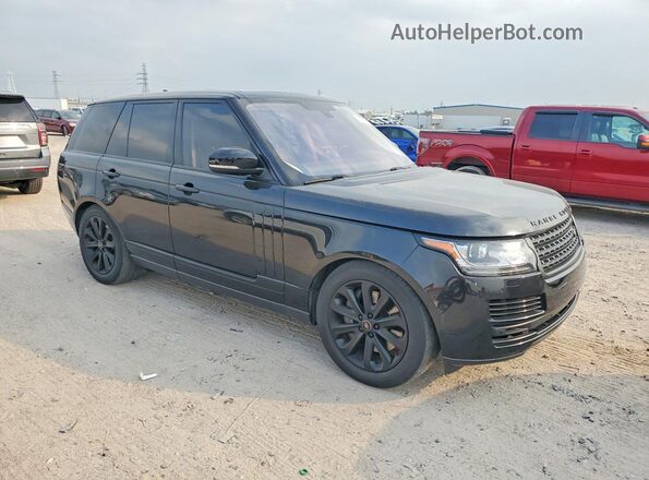 SALGS2PF3GA305634 2016 LAND ROVER RANGE ROVER Black Front view