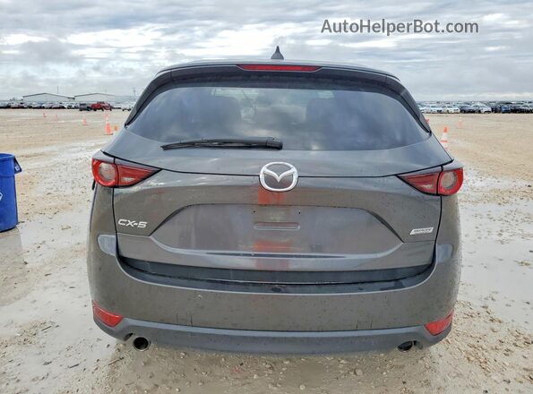 JM3KFACM0J1366734 2018 MAZDA CX-5 Gray Widok wnętrza z przodu