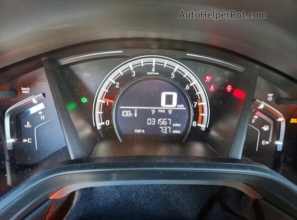 2HKRW5H38JH417355 2018 HONDA CRV Серый Вид задних сидений