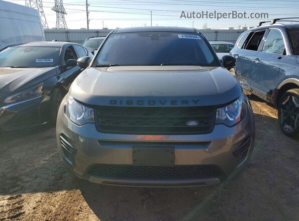 SALCP2RXXJH740767 2018 LAND ROVER DISCOVERY Gray Widok z tyłu