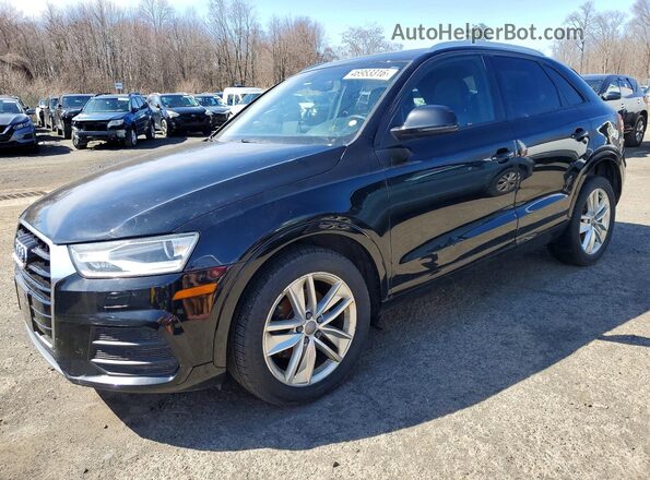 WA1ECCFS0HR003960 2017 AUDI Q3 Black Задня ліва чверть