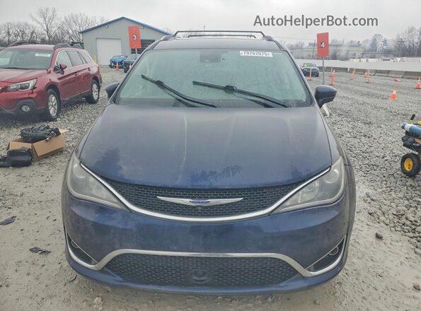 2C4RC1BG2KR666171 2019 CHRYSLER PACIFICA Синий Вид сзади