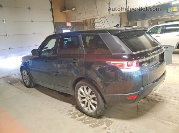 SALWR2VF1GA544299 2016 LAND ROVER RANGE ROVER Черный Задняя правая четверть