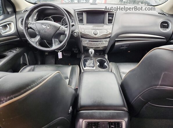 5N1DL0MM0KC507421 2019 INFINITI QX60 Черный Вид щитка приборов