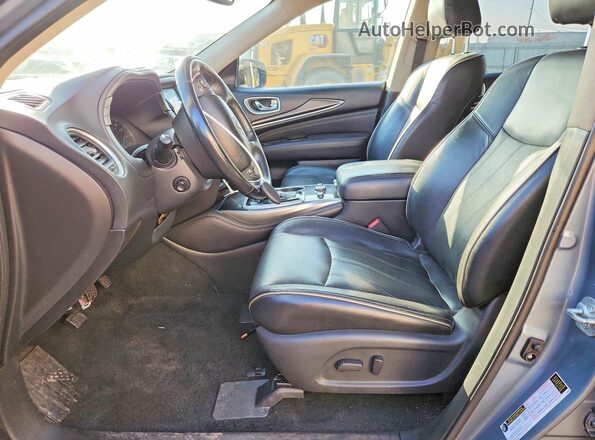 5N1DL0MM1JC525313 2018 INFINITI QX60 Синий Вид панели приборов