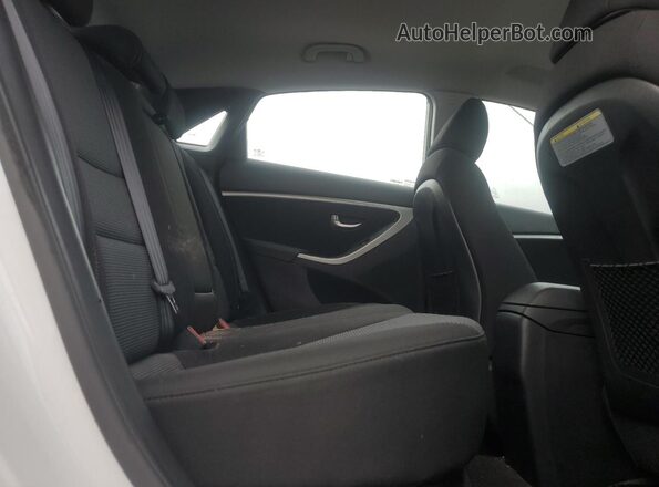 KMHD35LH7GU303671 2016 HYUNDAI ELANTRA White Widok tylnych siedzeń