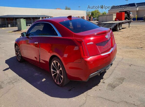 1G6AH1RX6G0131871 2016 CADILLAC ATS Красный Передняя правая четверть