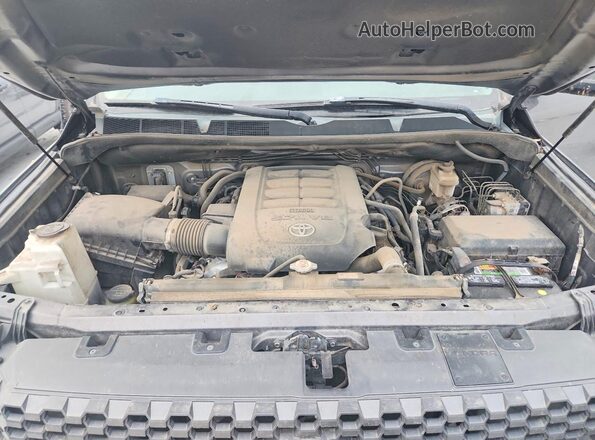 5TFDY5F16KX851933 2019 TOYOTA TUNDRA Серый Вид задней части салона