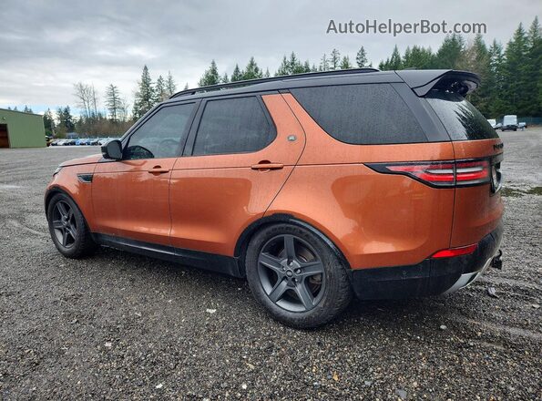 SALRHBBK7HA035787 2017 LAND ROVER DISCOVERY Orange Задня права чверть
