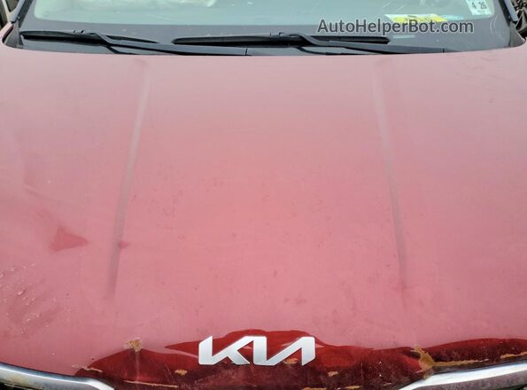 KNDNE5H30N6082075 2022 KIA CARNIVAL Красный Вид подкапотного пространства