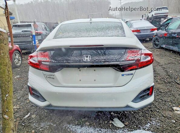 JHMZC5F15KC000166 2019 HONDA CLARITY Белый Вид салона спереди