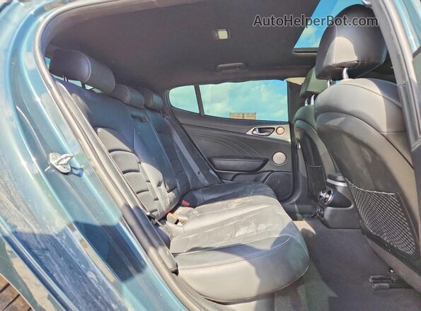 KNAE55LCXN6120142 2022 KIA STINGER Черный Вид задней части салона