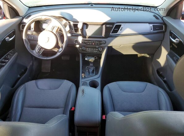 KNDCC3LC4K5224227 2019 KIA NIRO Красный Вид щитка приборов