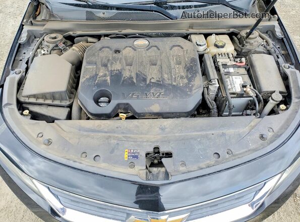 1G11X5S31KU138784 2019 CHEVROLET IMPALA Черный Вид задней части салона