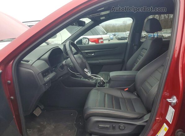 7FARS6H84SE046633 2025 HONDA CRV Красный Вид панели приборов