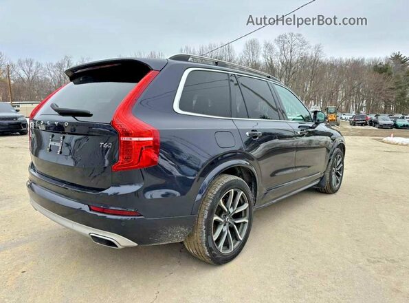 YV4A22PK9K1439533 2019 VOLVO XC90 Черный Передняя правая четверть