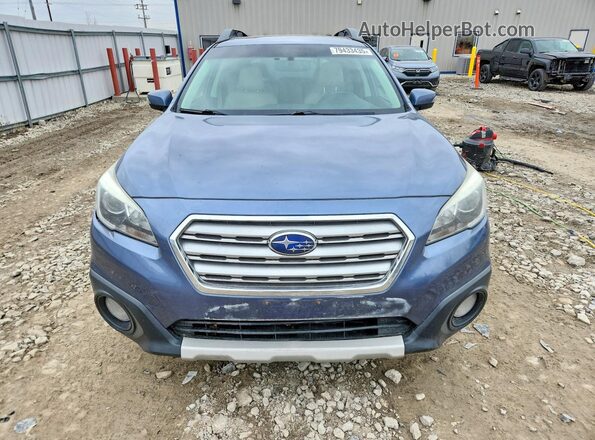 4S4BSBLC2G3236982 2016 SUBARU OUTBACK Синий Вид сзади