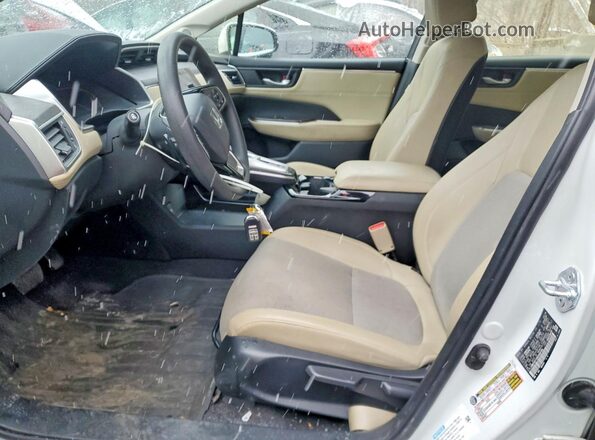JHMZC5F15KC000166 2019 HONDA CLARITY Белый Вид панели приборов