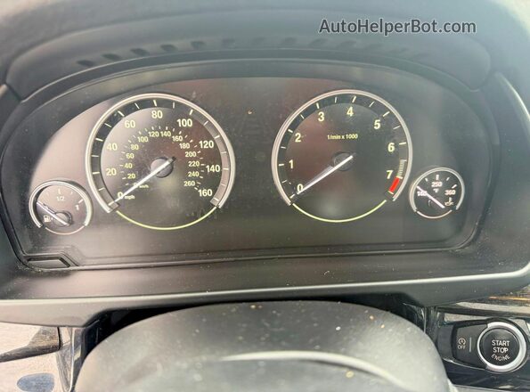 5UXKR0C52J0Y02782 2018 BMW X5 Белый Вид щитка приборов