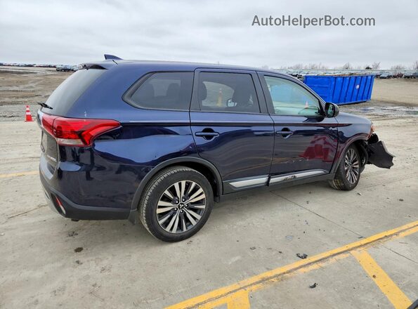 JA4AD2A34KZ003716 2019 MITSUBISHI OUTLANDER Синий Передняя правая четверть